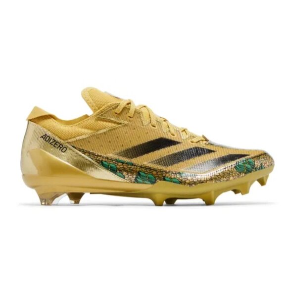 ADIDAS ADIZERO ELECTRIC SCROOGE GOLD FOOTBALL CLEATS MEN'S SIZE 9 IE6557 NEW
